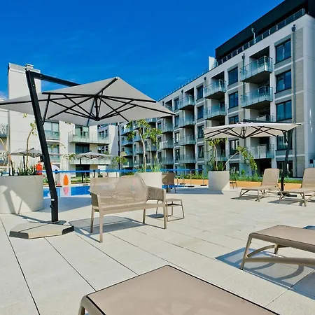 Porty B103 Nadmorskie Tarasy Pool Sauna Parking Kolobrzeg Exterior photo